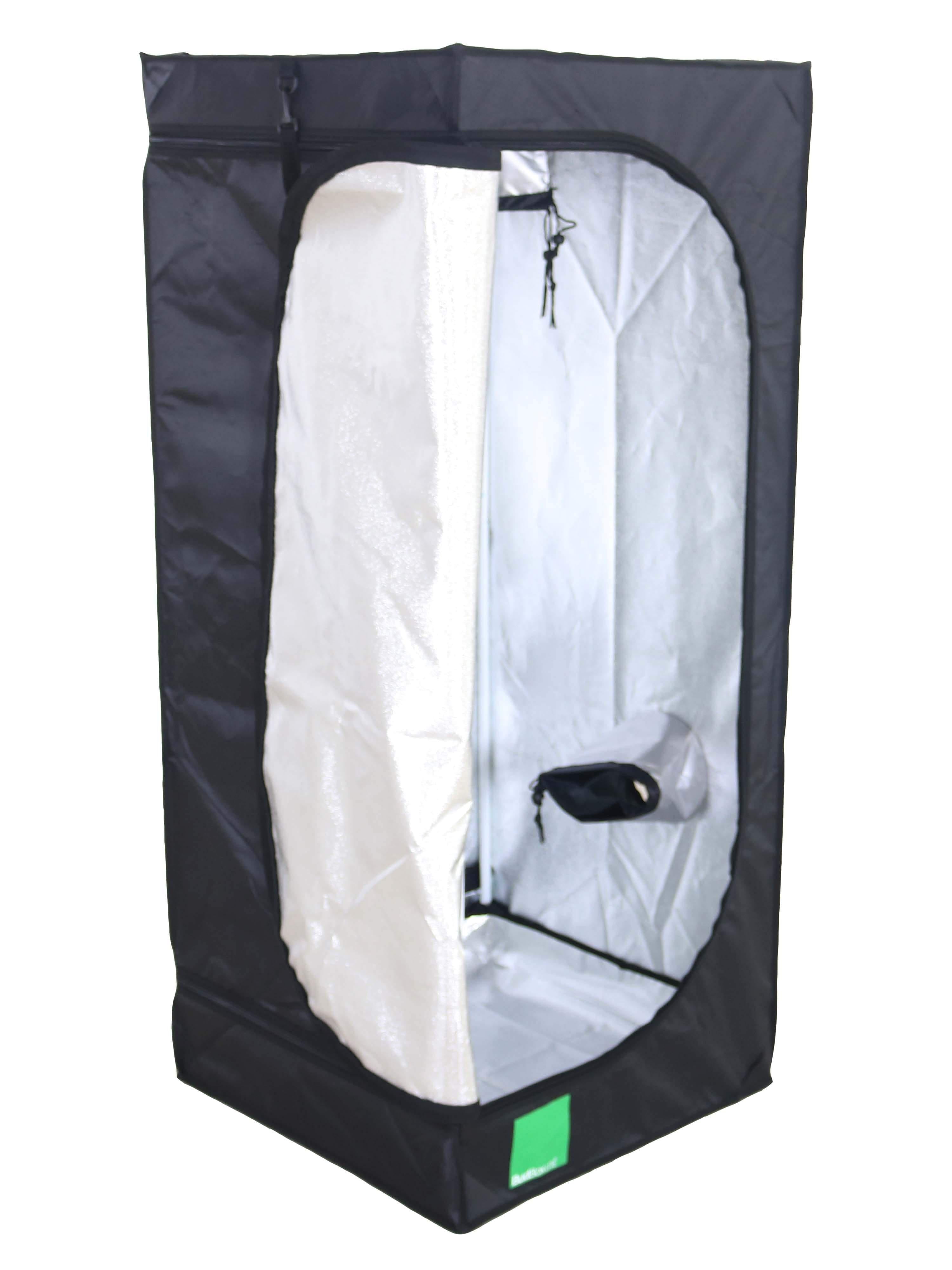 Bud Box Lite Zelt Silber - 60 x 60 x 140cm