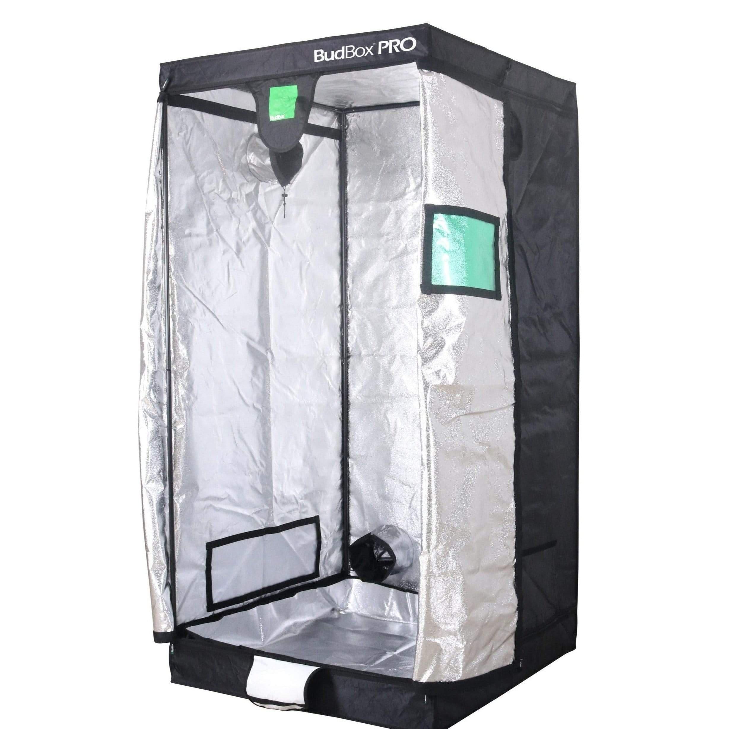 Bud Box Pro Zelt Silber - 100 x 100 x 200 cm