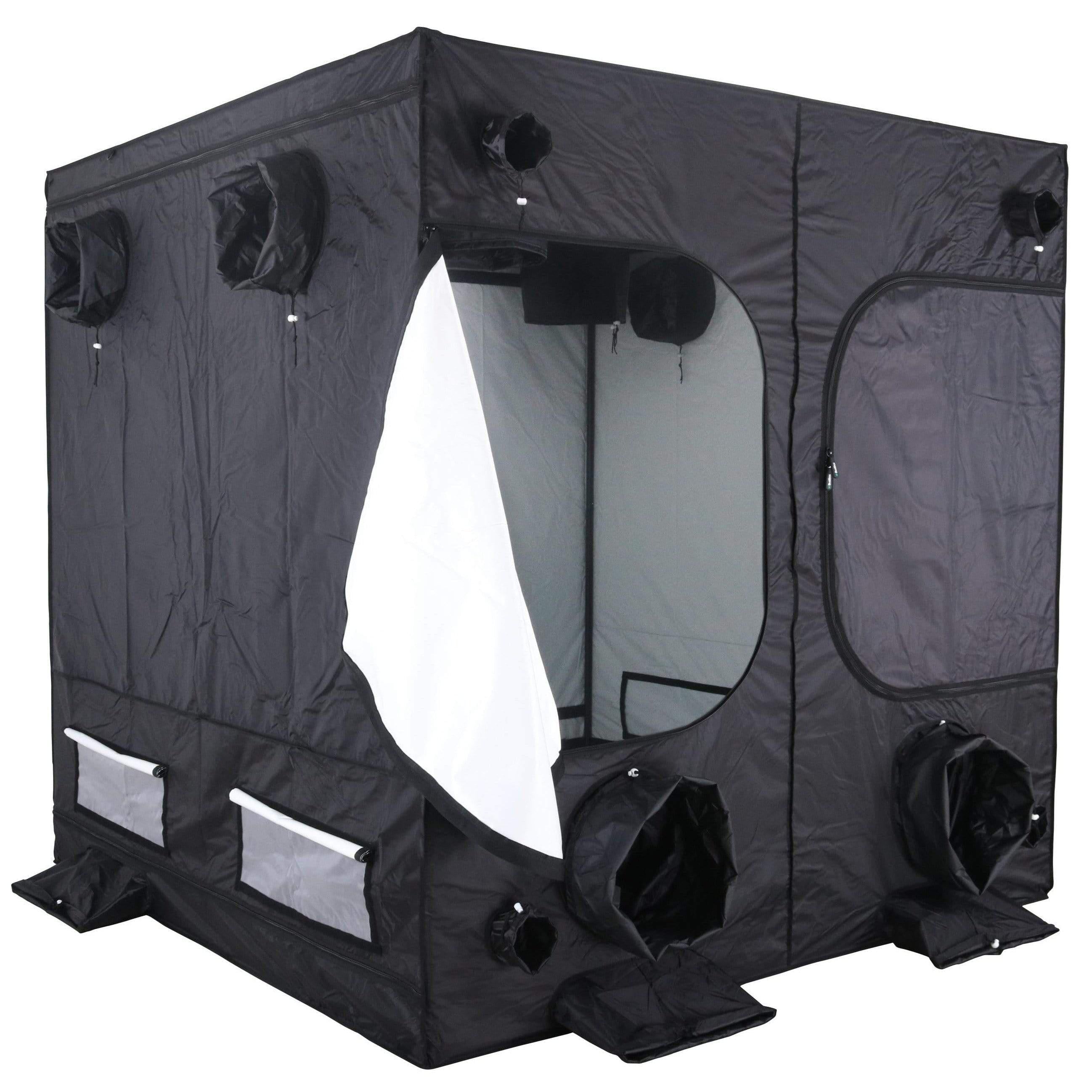 Bud Box Pro Zelt Weiß - 200 x 200 x 200 cm
