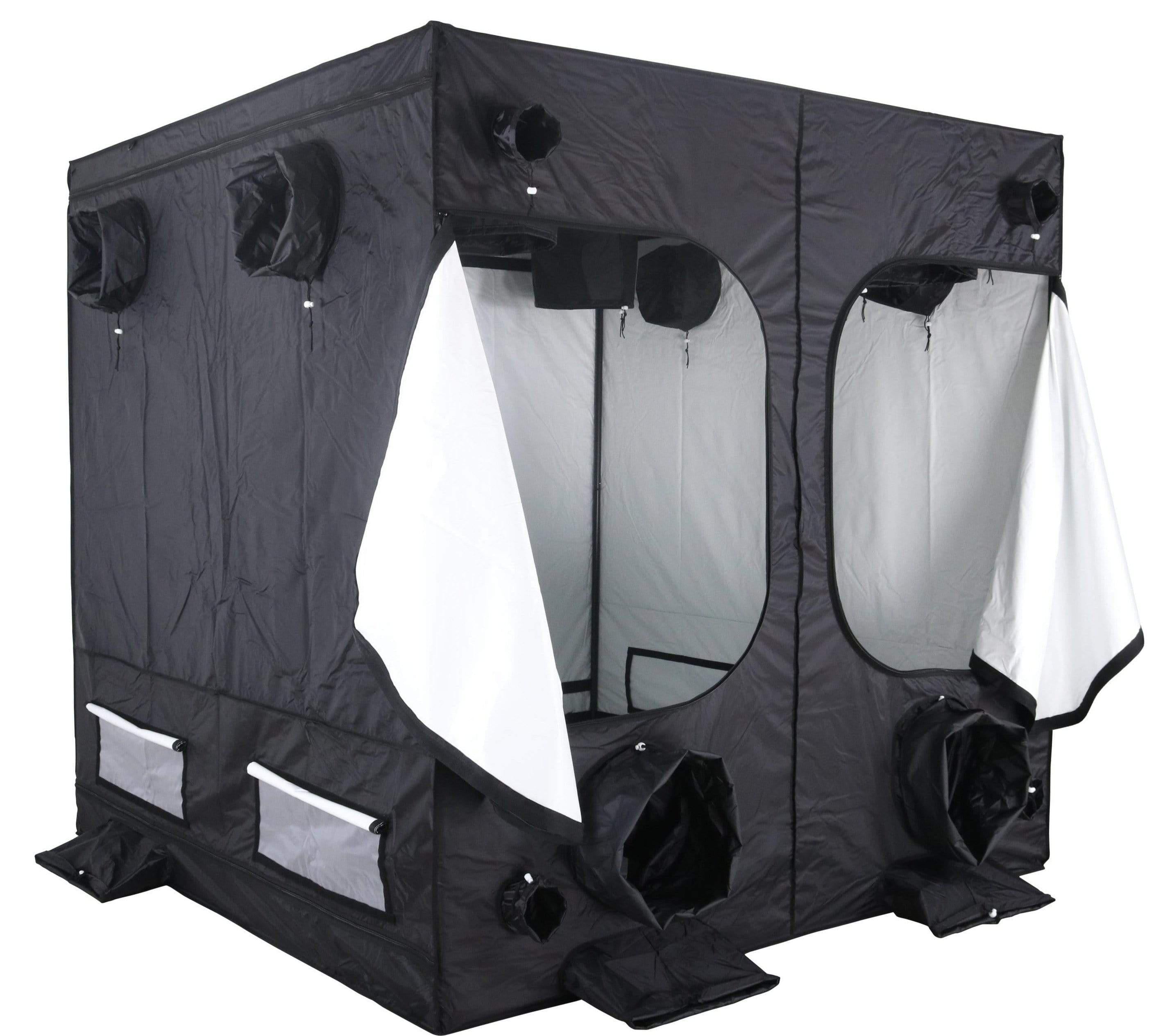 Bud Box Pro Zelt Weiß - 200 x 200 x 200 cm