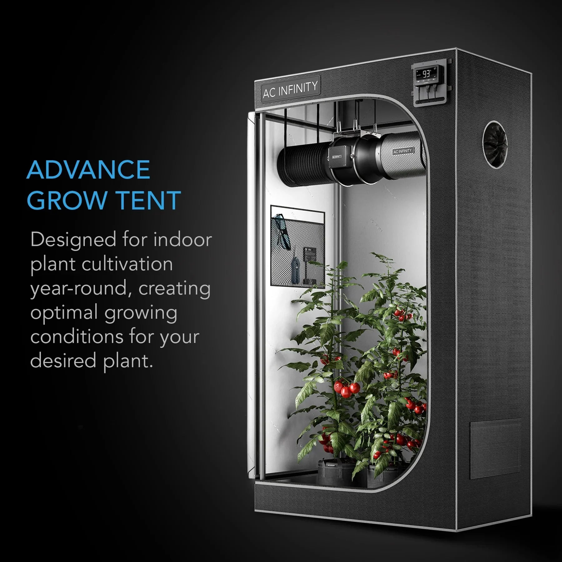 Cloudlab 722 Advance Grow Tent - 60 x 60 x 180cm (AC-CBA722)