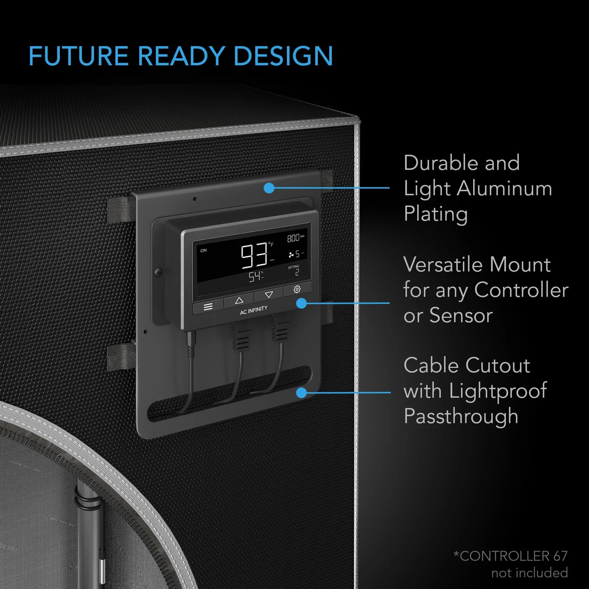 Cloudlab 722 Advance Grow Tent - 60 x 60 x 180cm (AC-CBA722)