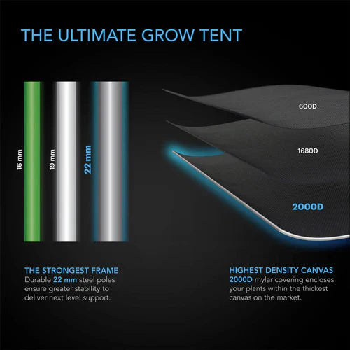 Cloudlab 866 Advance Grow-Tent - 152 x 152 x 203cm (AC-CBA866)
