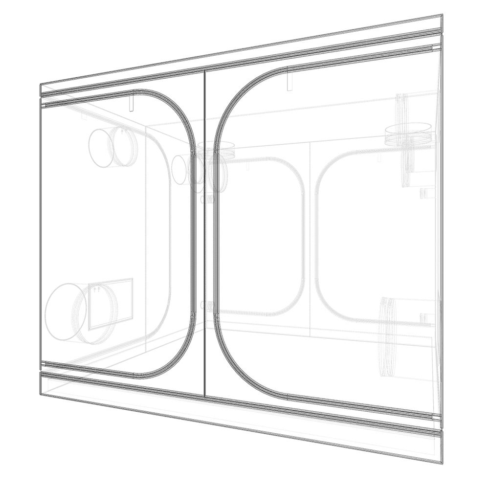 Dunkelraumzelt DR240 R3 - 240 x 240 x 200 cm