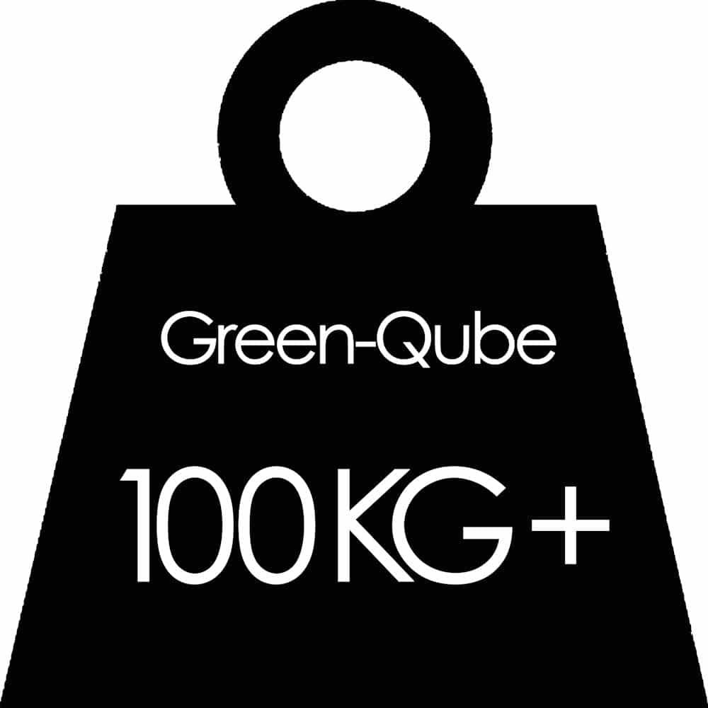 Green Qube V: GQ80 - 80 x 80 x 180cm