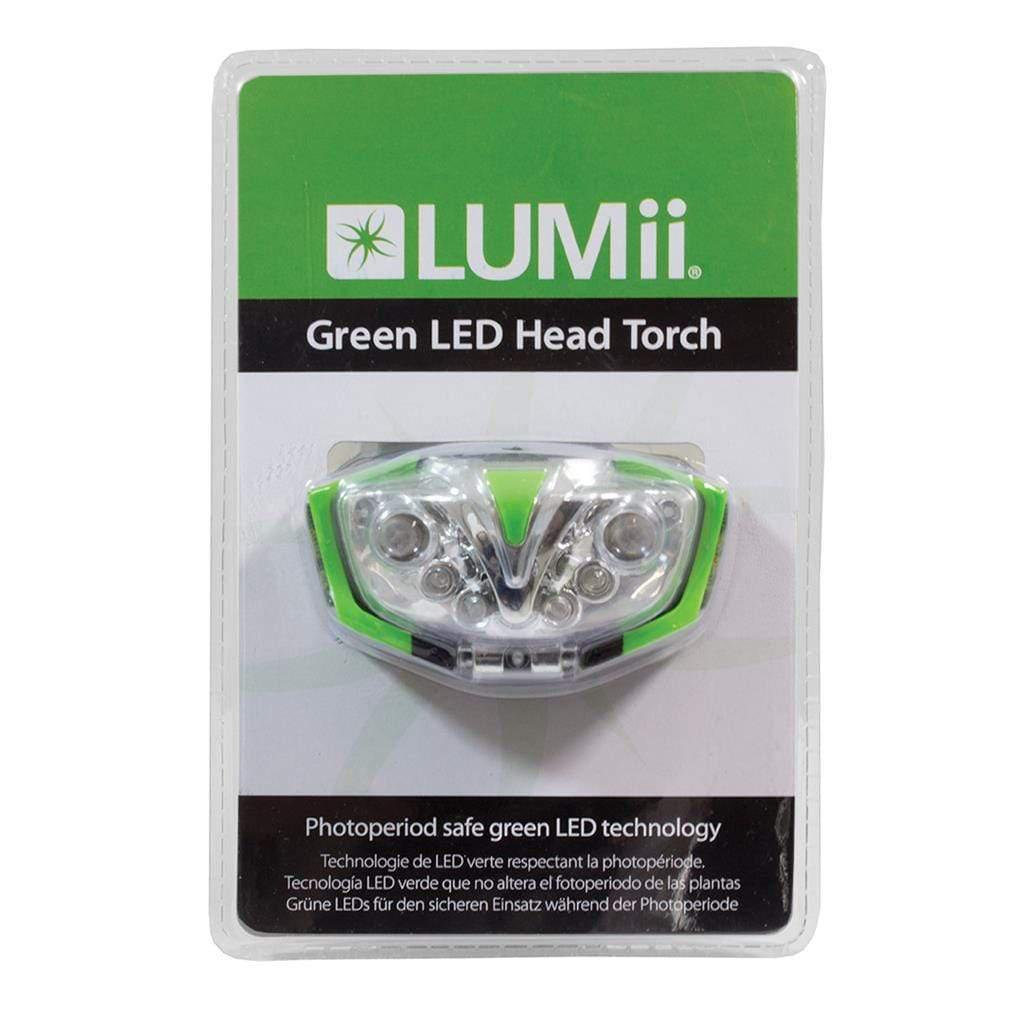 Lumii Grüne LED Stirnlampe