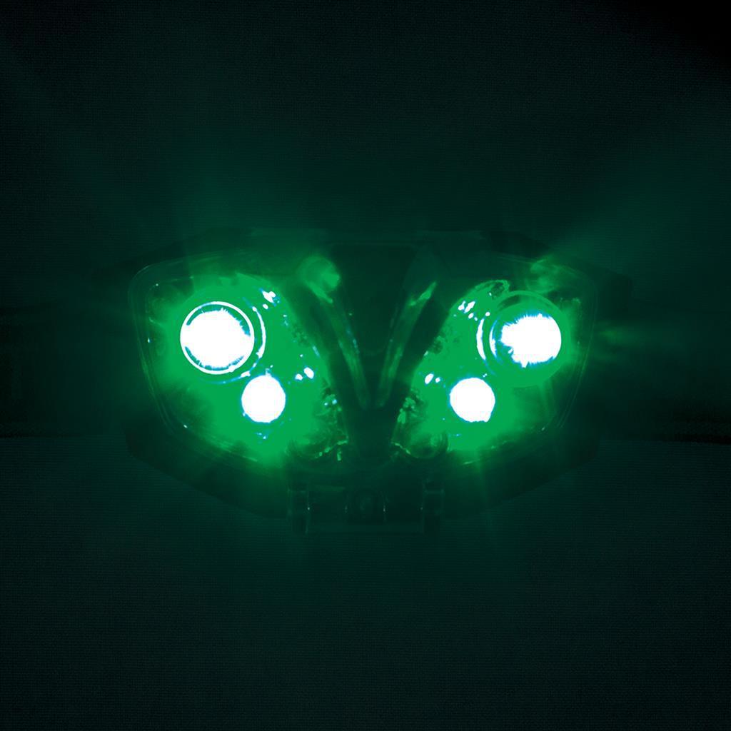 Lumii Grüne LED Stirnlampe