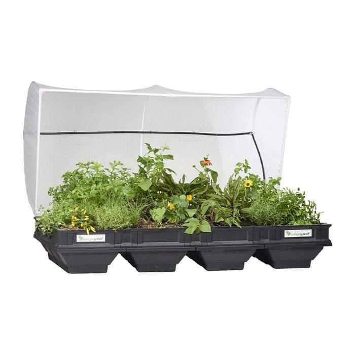 Vegepod Gartenbeet mit Überdachung & Ständer – Groß