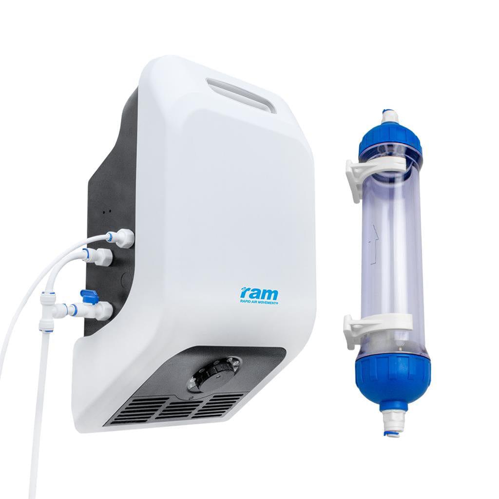 RAM-Wand-Befeuchter + Harz-DI-Wasserfilter