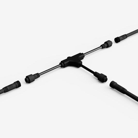 MaxiLED Vermehrungs-LED T-Stecker und Verbindungskabel