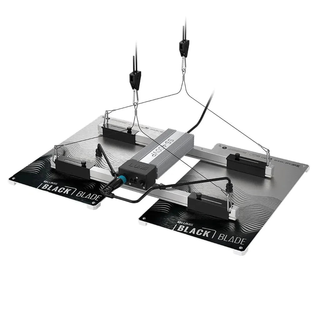 Lumii Schwarzes Klingen-LED - 400W Wachstumsleuchte
