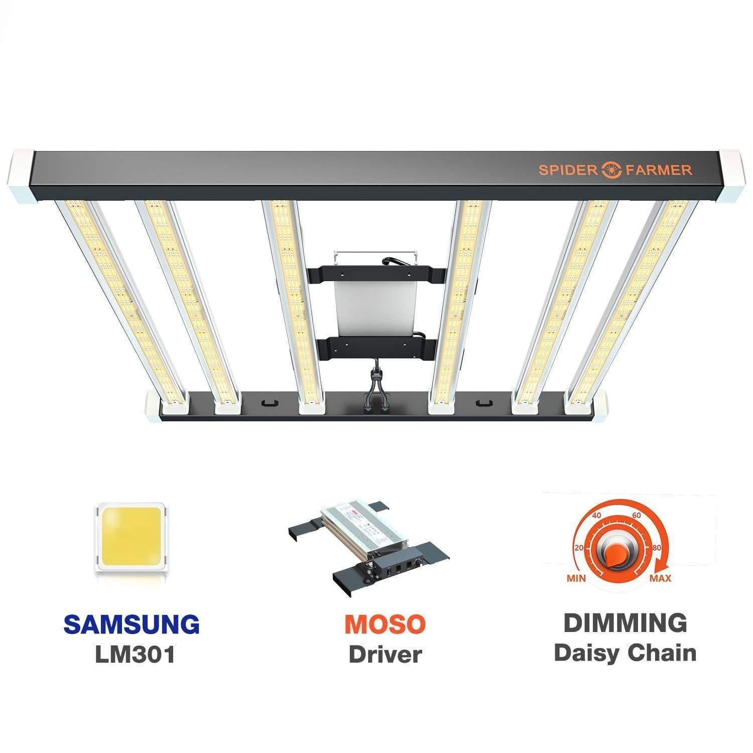 Spider Farmer SE5000 LED-Anbaulicht (480 W)