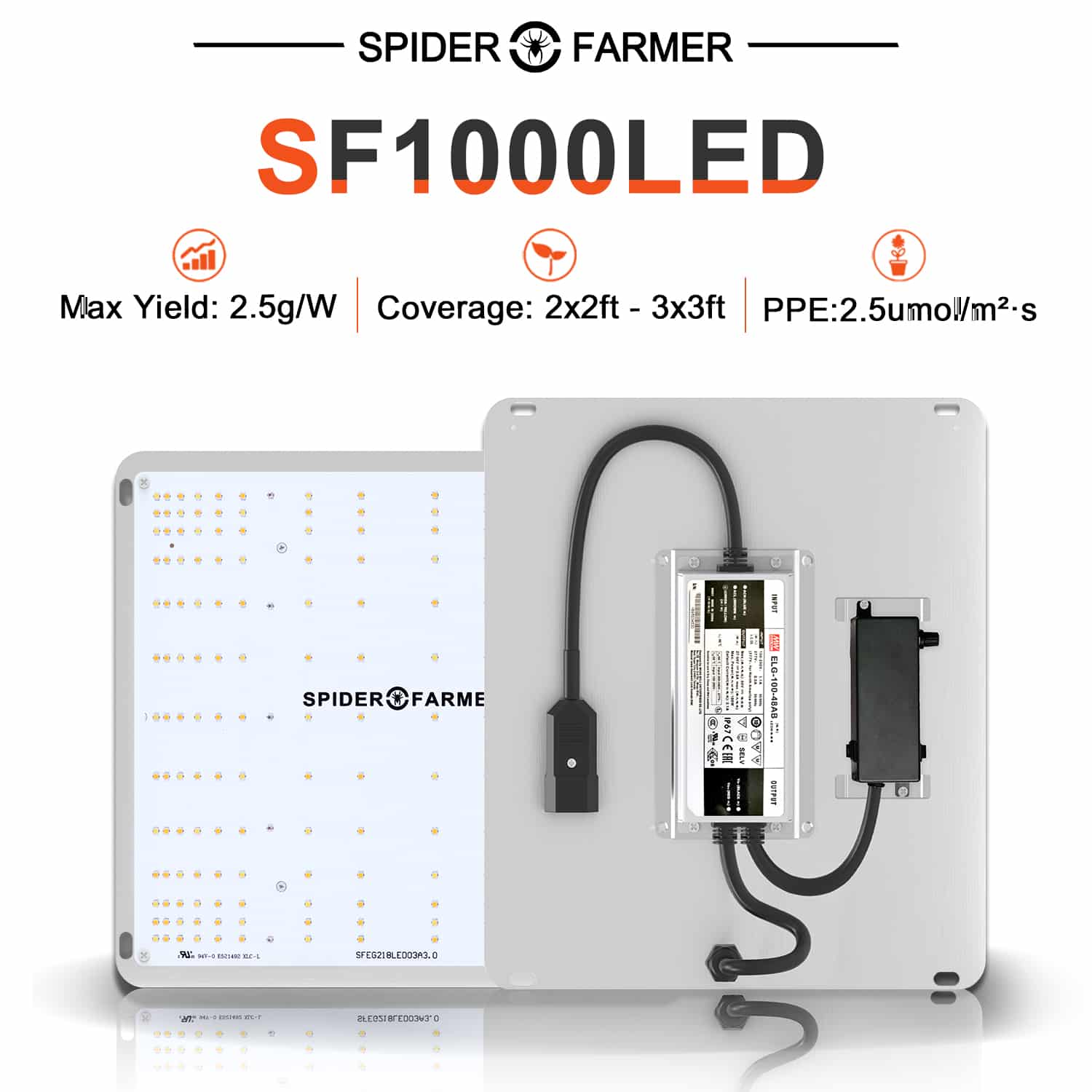 Spider Farmer SF1000 LED (100 W)