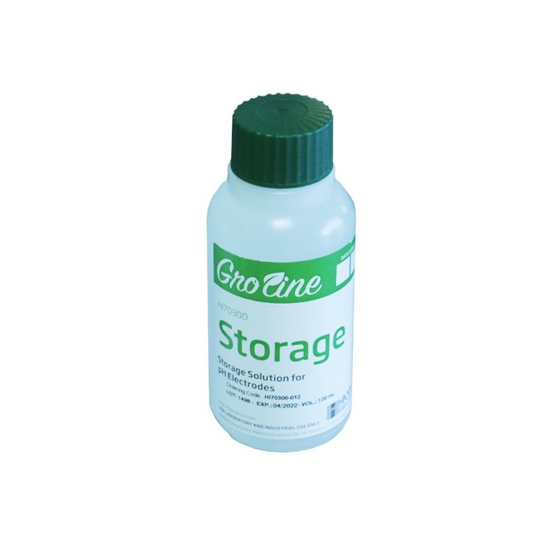 Hanna Groline – Aufbewahrungslösung für pH-Elektroden – 120 ml (HI-70300-012)