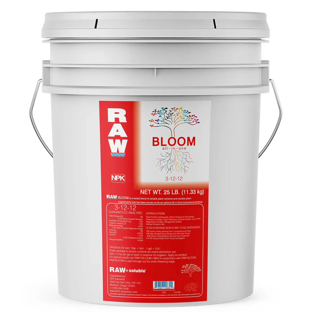 Rohe Nährstoffe - Bloom Komplett