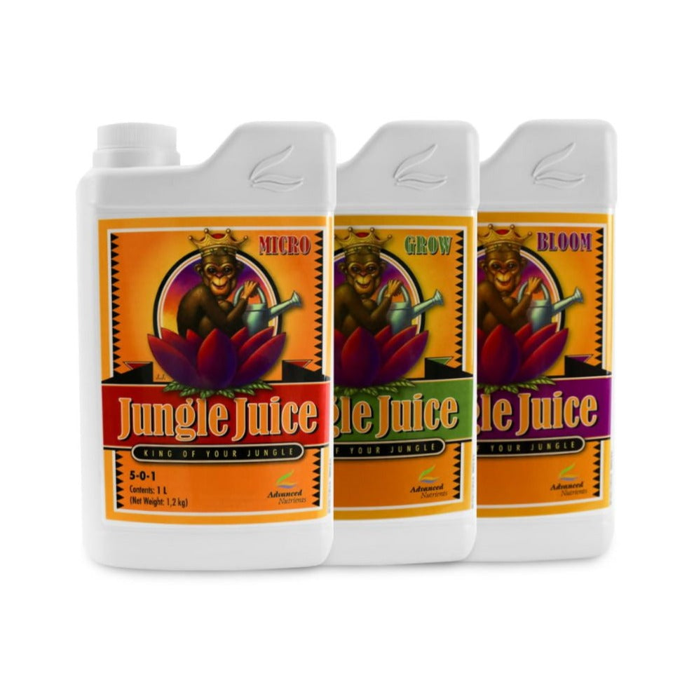 Advanced Nutrients Jungle Juice 3-teilige Mischung - Mikro, Wachstum & Blüte