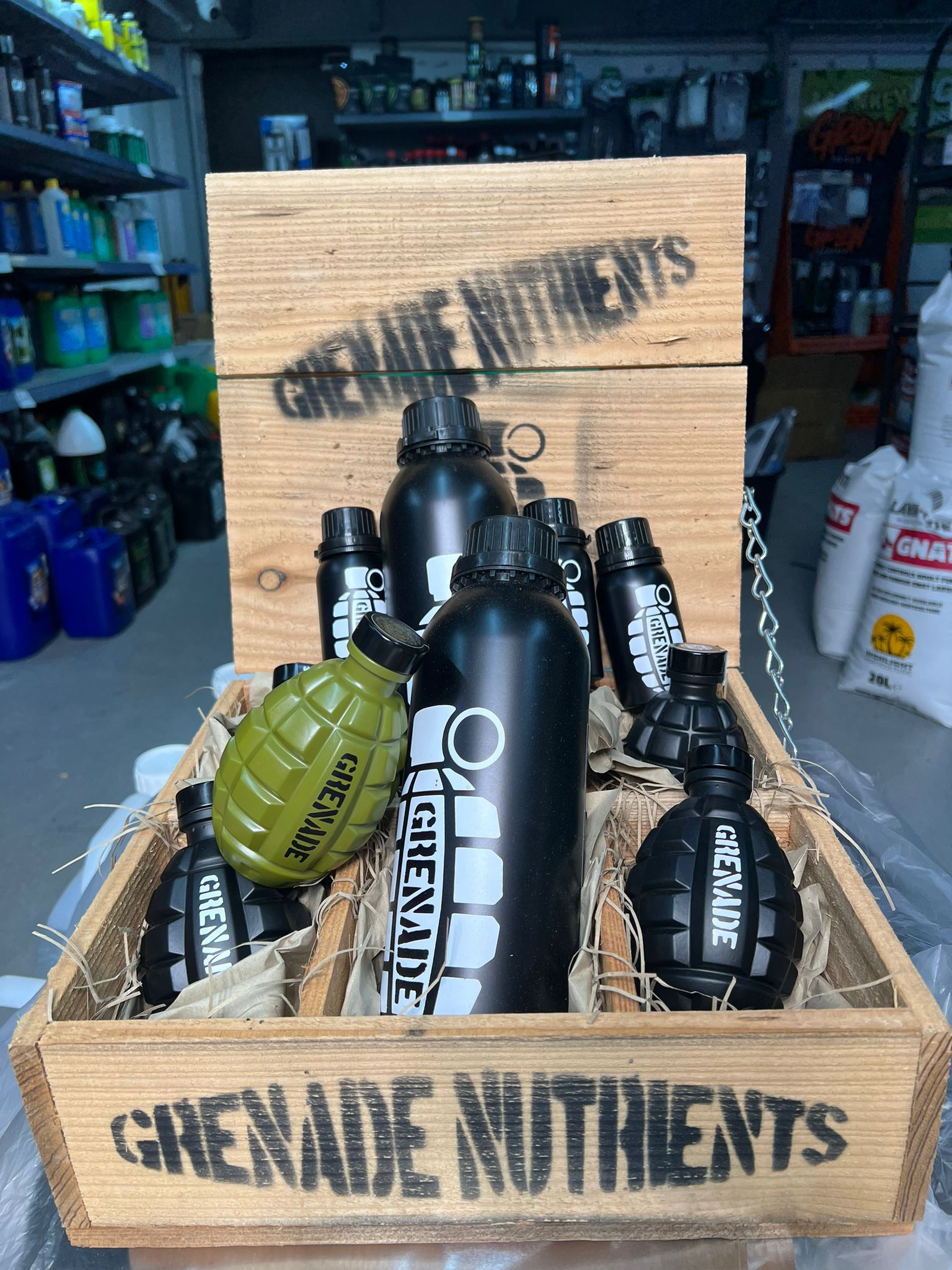 Schwarze Grenade Nährstoff (Natürlicher PGR)