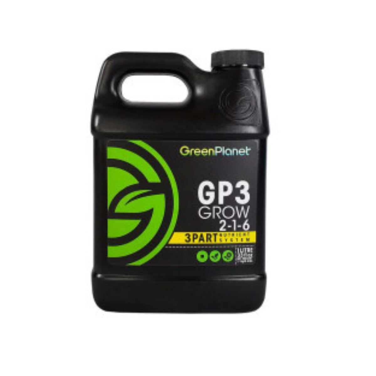 Green Planet - Wachstum, Blüte, Micro 3-teilige Nährstoffzusatz für Hydrokultur (GP3)