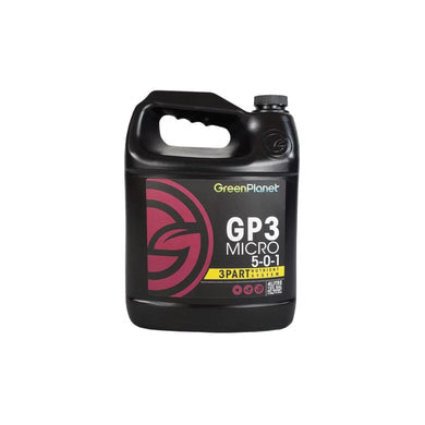 Green Planet - Wachstum, Blüte, Micro 3-teilige Nährstoffzusatz für Hydrokultur (GP3)