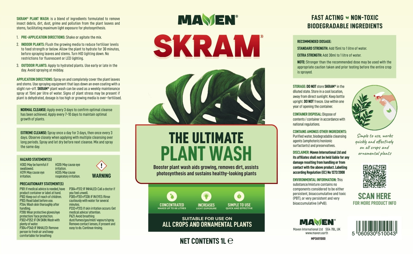 Skram Pflanzenwäsche