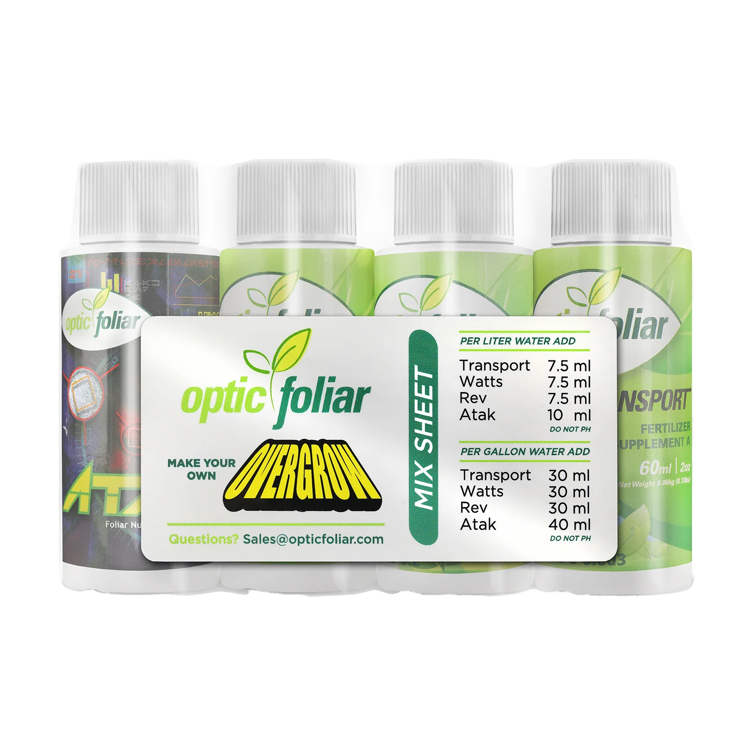 Optic Foliar Overgrow Konzentrat Starterpaket