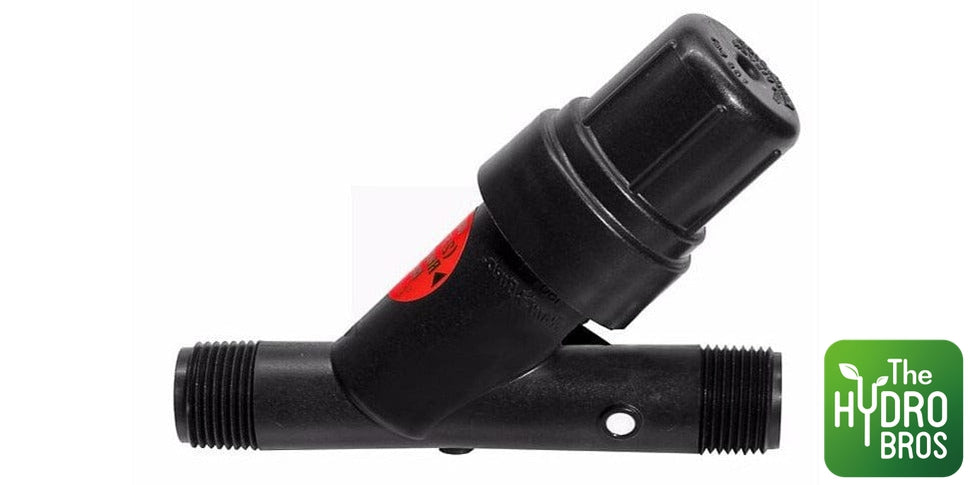 3/4" Rain Bird Hochdruckfilter 75 Mikron + FloraFlex Männliche Adapter
