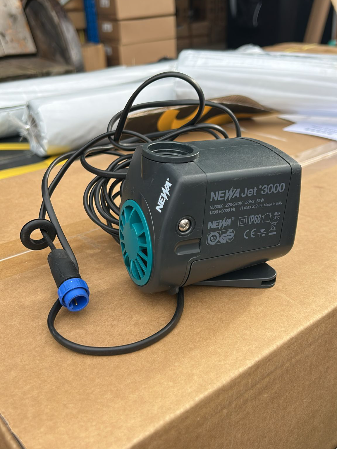 IWS Maxijet NJ-3000 Pumpe (Mit Bulgin-Stecker)